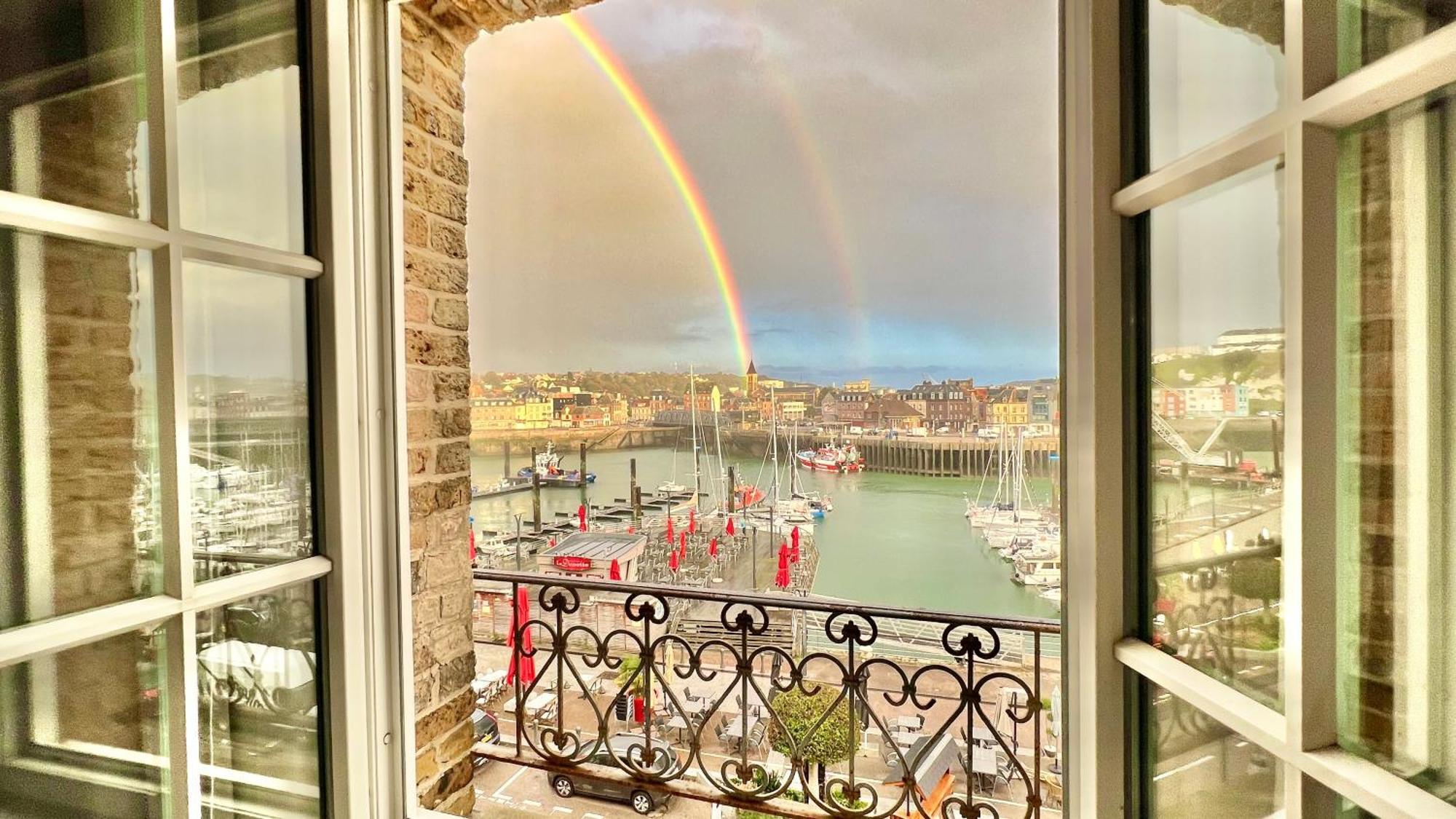 La Dunette - Splendide Vue Port Avec Les Bateaux Dieppe Buitenkant foto