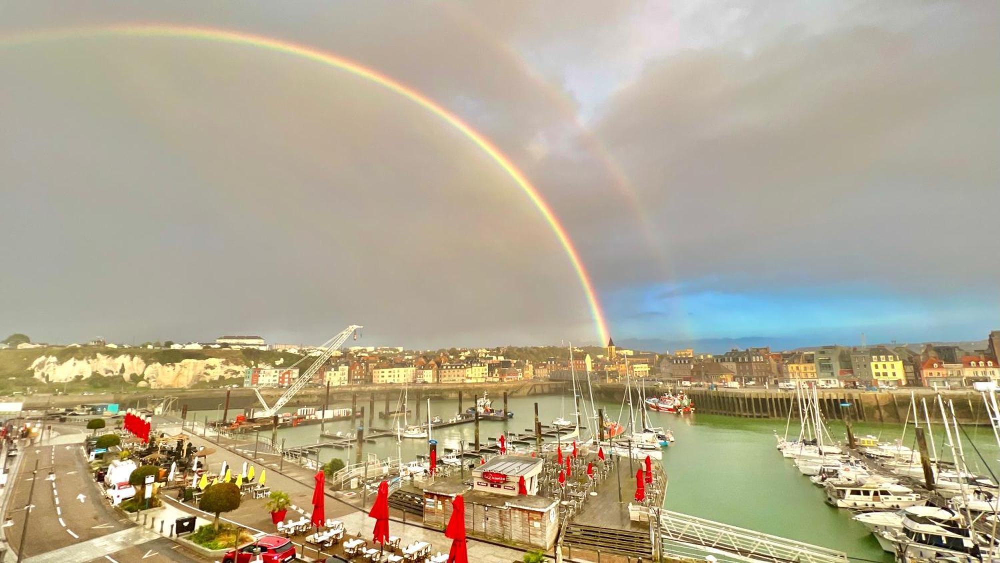 La Dunette - Splendide Vue Port Avec Les Bateaux Dieppe Buitenkant foto